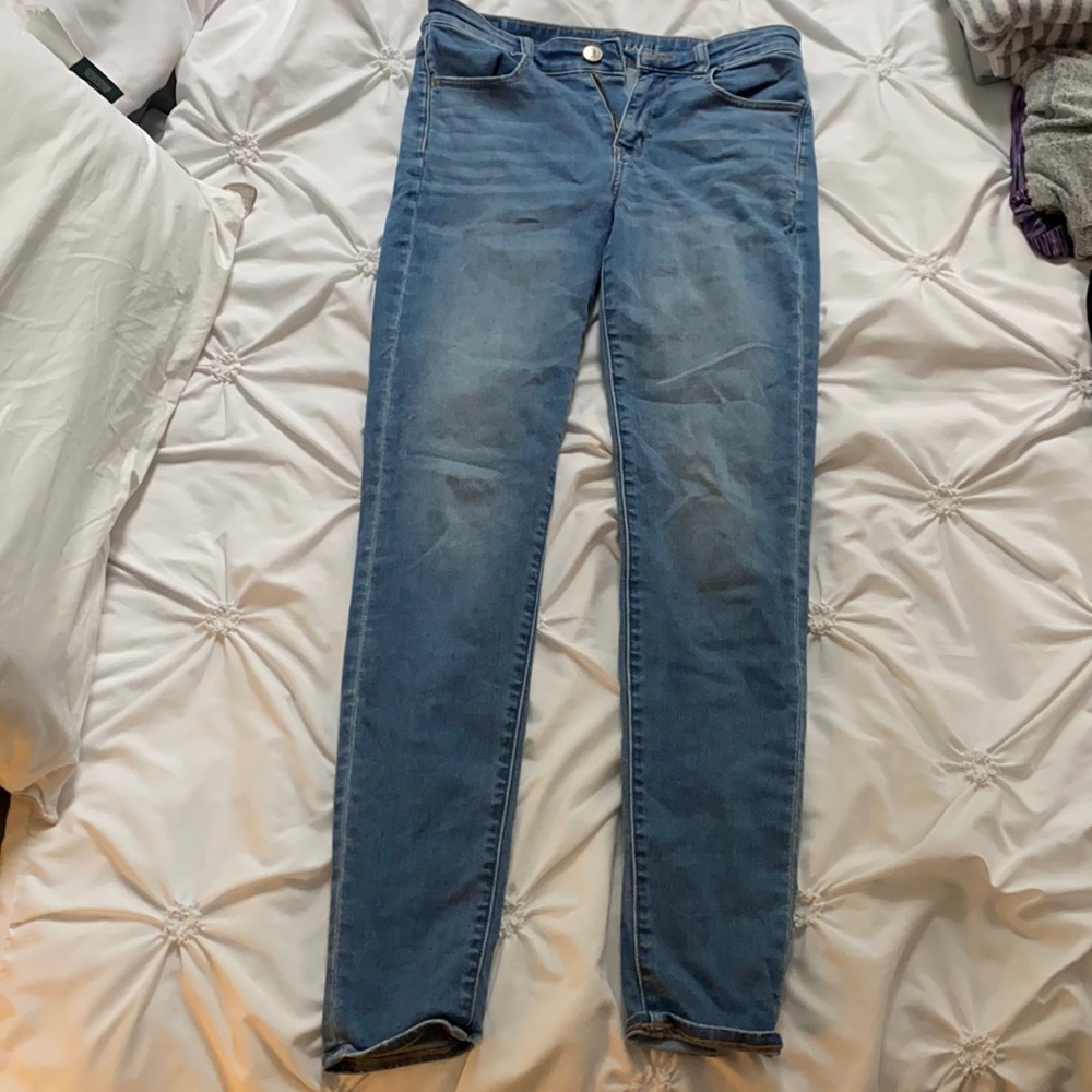 American Eagle 10 xtra long skinny jeans